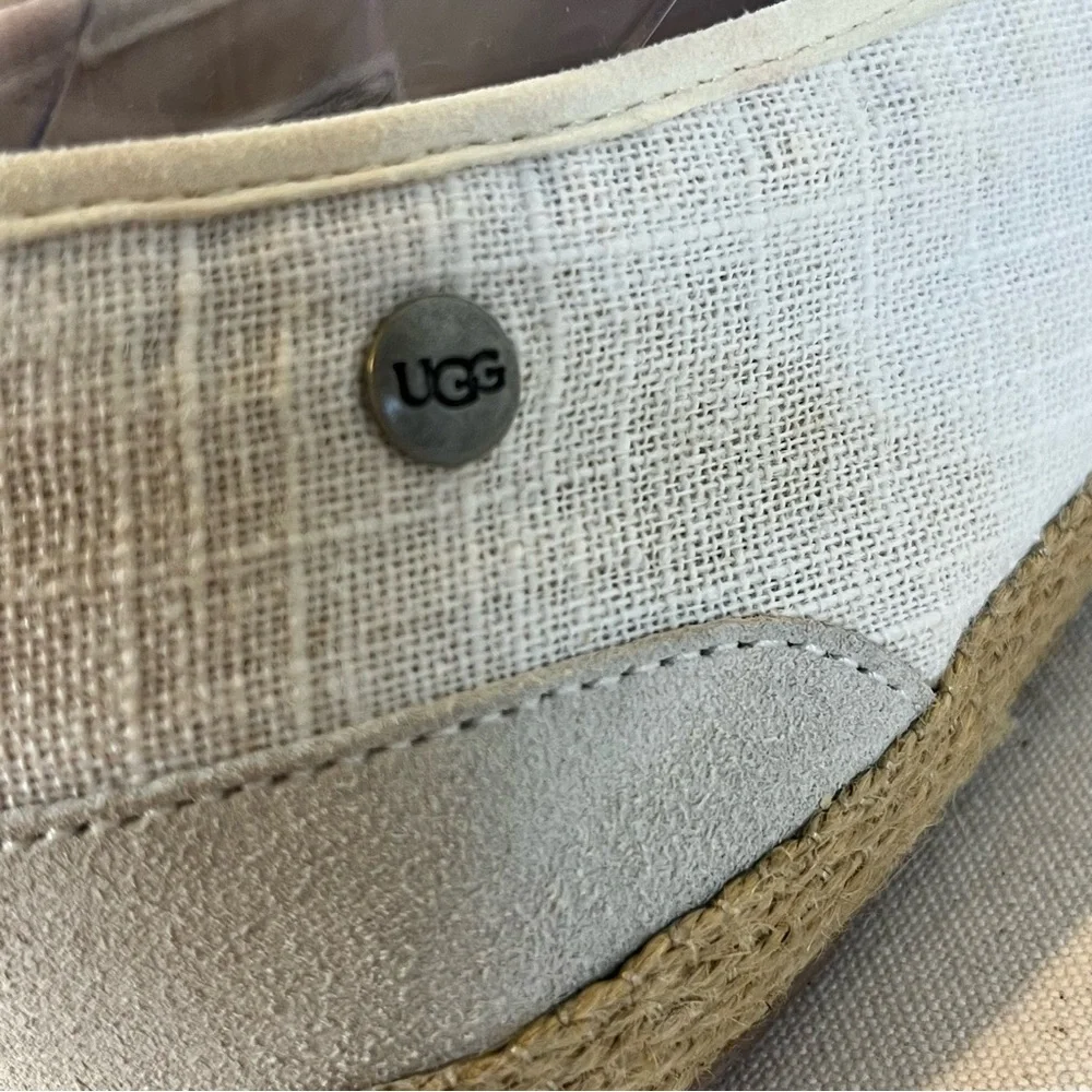 UGG‎ Cream Slip-On Espadrilles